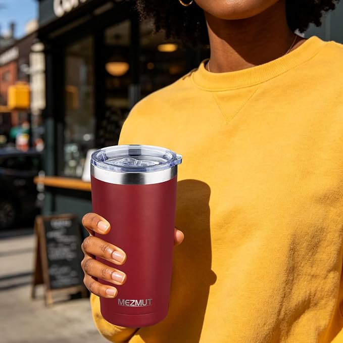 MEZMUT 20oz Insulated Tumbler Cup Travel Coffee Mug