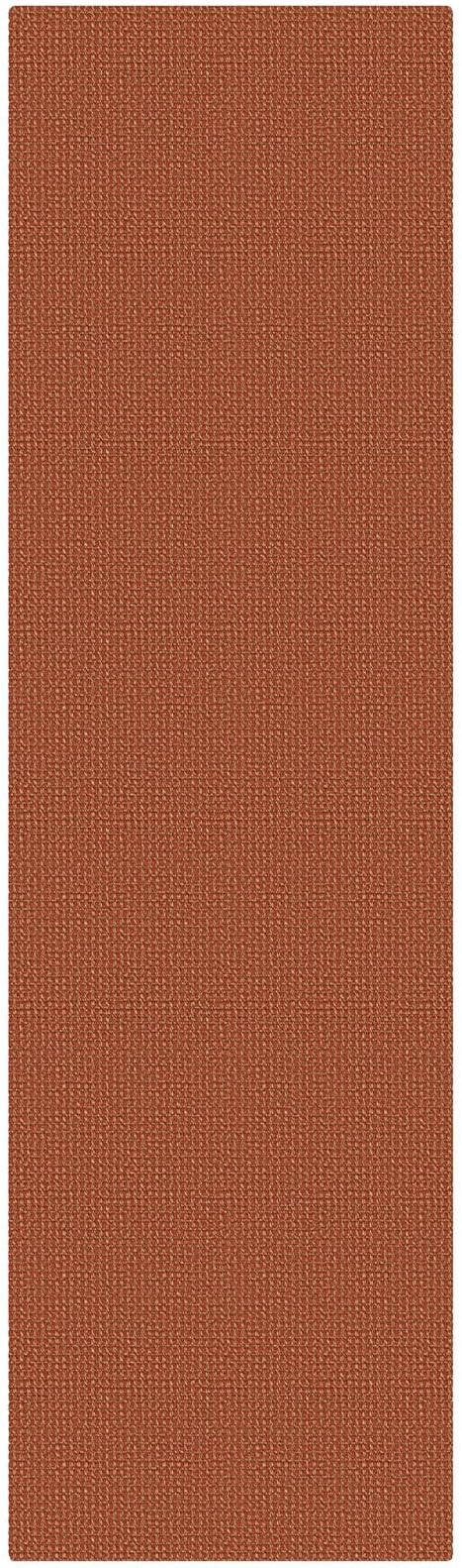 KOZYFLY Orange 2x7 Washable Kitchen Runner Rug, Non Slip Runners