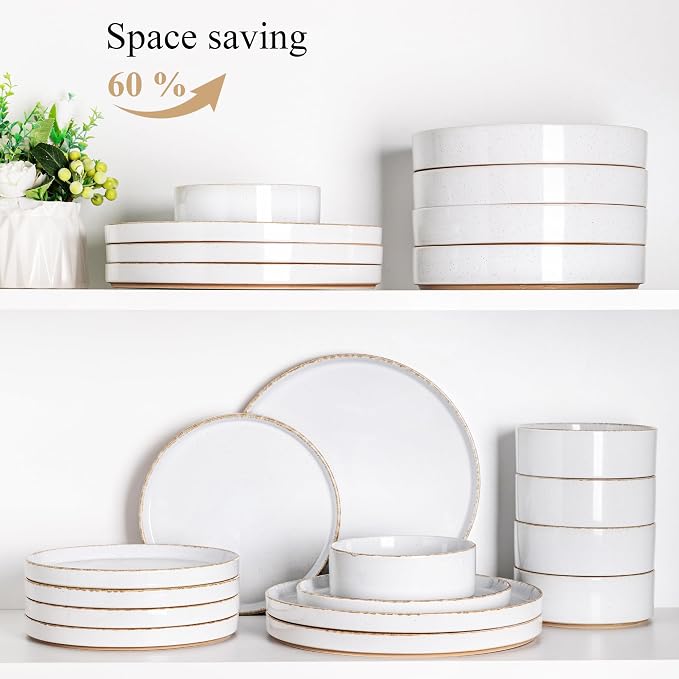 AmorArc Stoneware Dinnerware Sets
