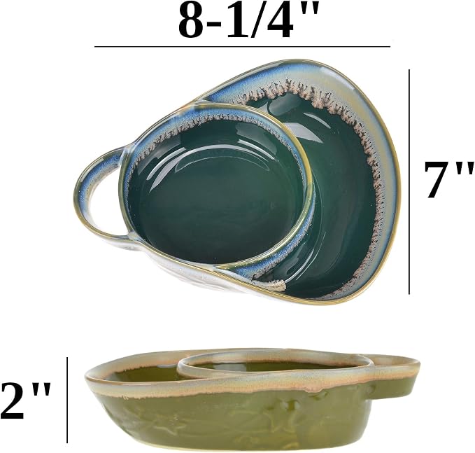Stoneware Soup & Side Bowls Set of 2 by Roe & Moe