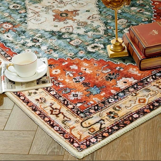SERISSA Area Rug 3x5 Boho Tribal Rugs