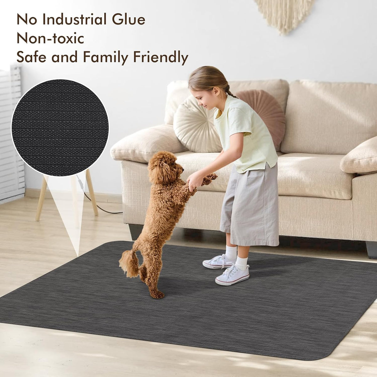 Blvornl Office Chair Mat for Hardwood Floor, Computer Chair Mat, 36"x 48"