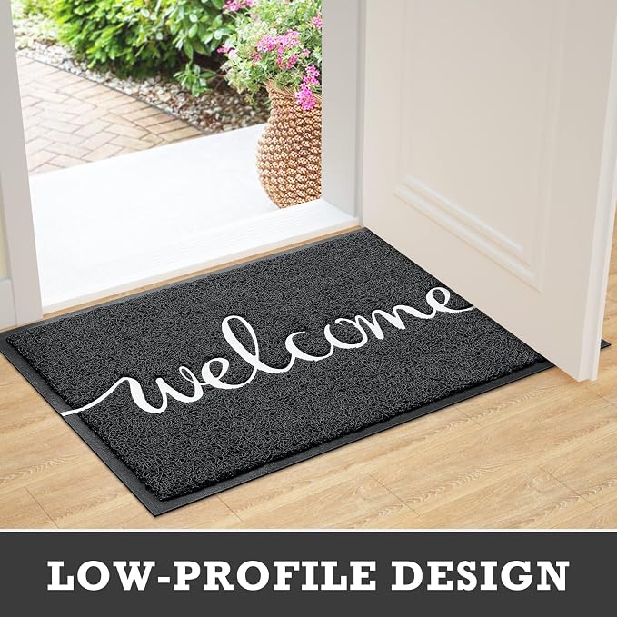 CozyBounty Door Mat Welcome Mats Outdoor Indoor Non-Slip Doormat