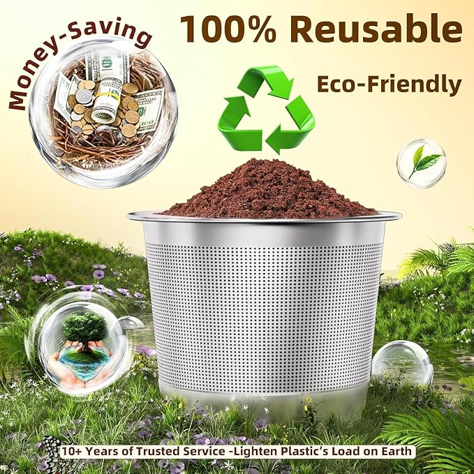 1 Pack Reusable K Cups Coffee Pods