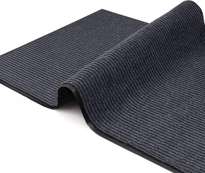 Heavy Duty Entry Mat 2' x 3', Low Profile Door Rug