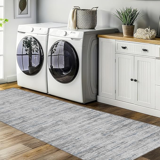 Washable Runners for Hallway 2x6 Runner Rug, Ultra-Thin Kitchen Runner Rugs