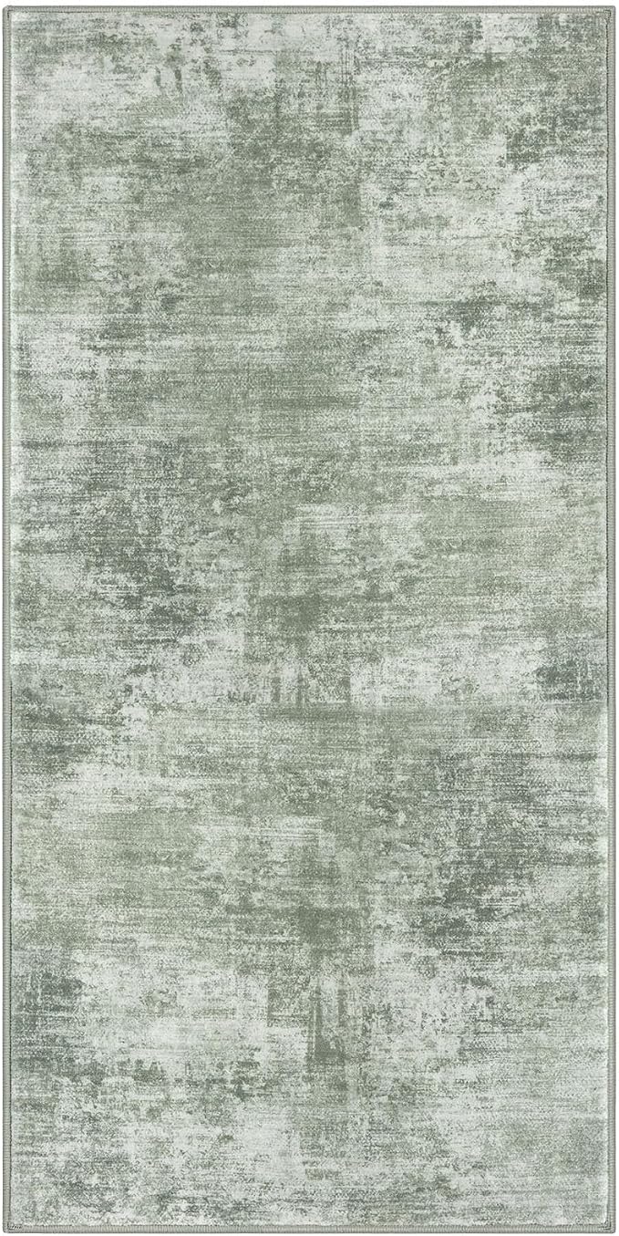 IOHOUZE Abstract Runner Rug 3x6 Ft Washable Runners