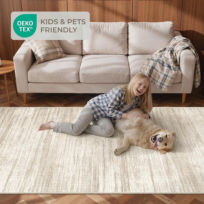 2x7 Runner Rug Non Slip, Thin Entryway Washable Rug