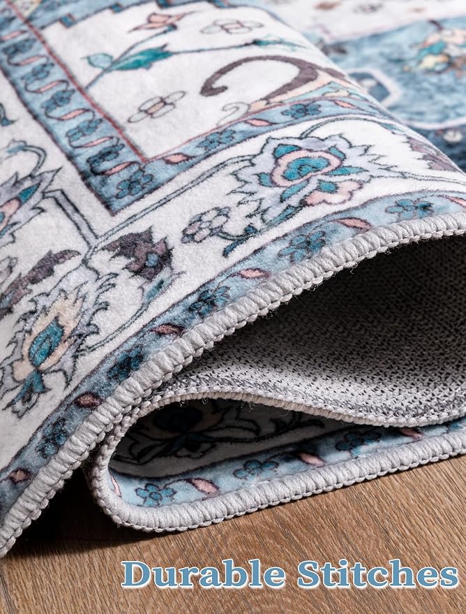 SERISSA Boho Washable Runner Rug