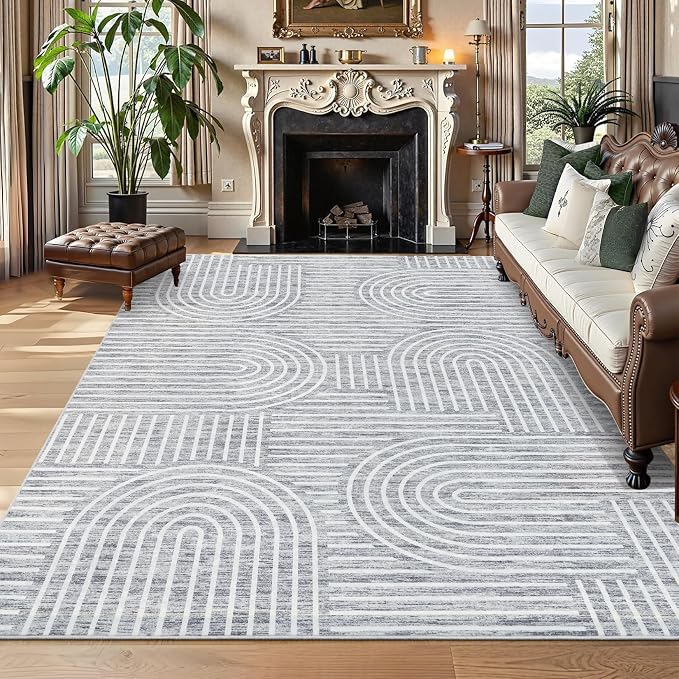 ROYHOME Washable Rug 5x7 Area Rugs