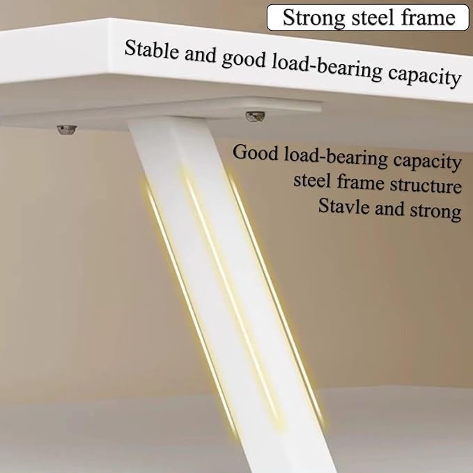 Clamp On Desk Shelf 23.6x7.8 in Floating Desk Desk Shelf