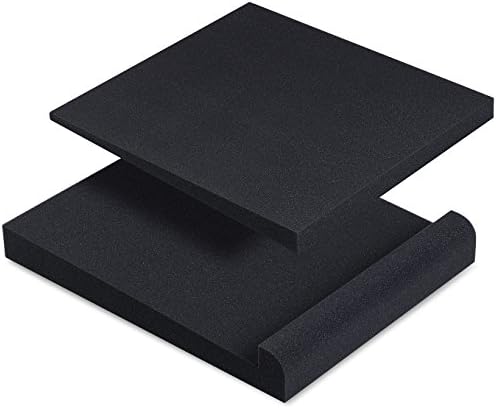 Sound Addicted - Studio Monitor Isolation Pads suitable for 6.5, 7 and 8 Inches Large Speakers | Reduce Vibrations and Fits most Stands - Pair | SMPad 8