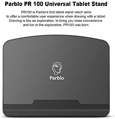Parblo PR 100 Universal Drawing Tablet Stand Adjustable for 10 to 16 Inches Digital Graphics Drawing Monitors Art Tablets Laptops