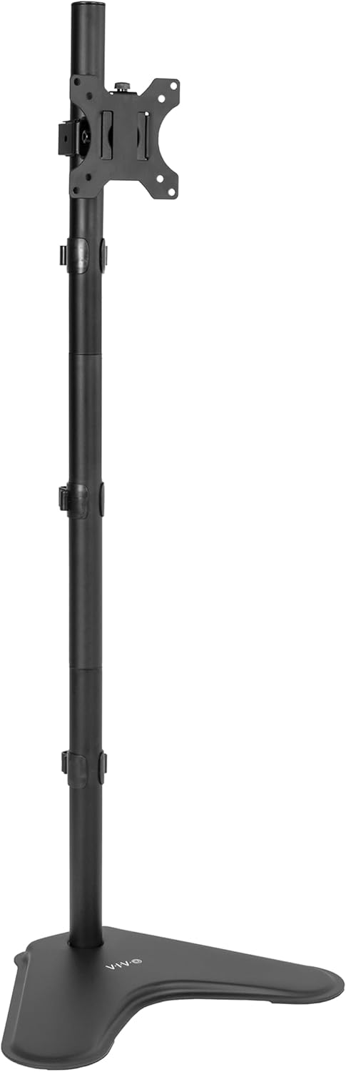 VIVO Single Monitor Desk Stand for 13 to 27 inch Screens, STAND-V011H