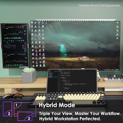 Kado 2-Pack Portable Monitor 15.6-inch FHD 1080p Ultra-Slim Laptop Monitor