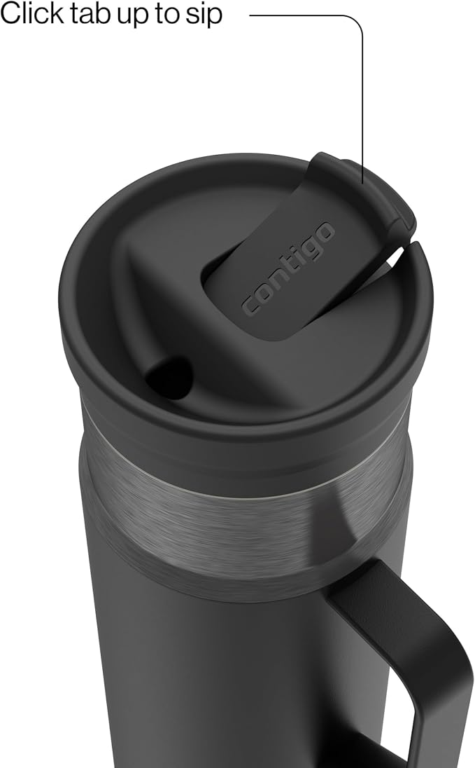 Contigo SnapSeal 20 oz Stainless Steel Vacuum-Insulated Water Bottle