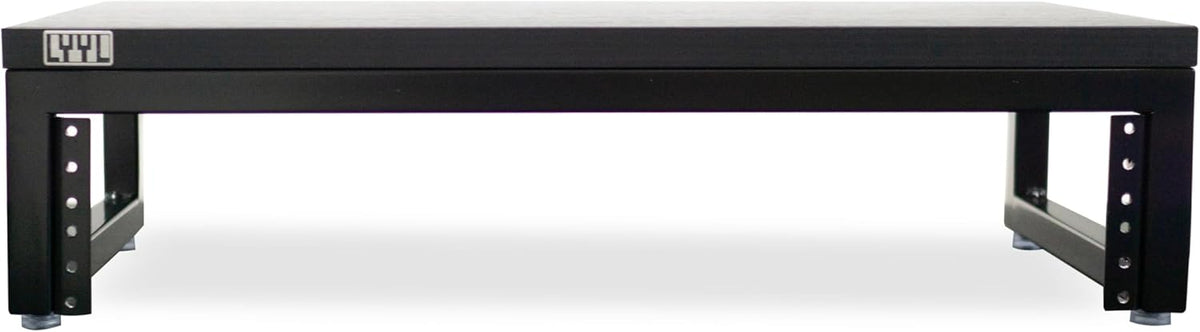 Desktop Rack Stand 2U, Rack for Audio Equipment and Stand for Speaker or Display