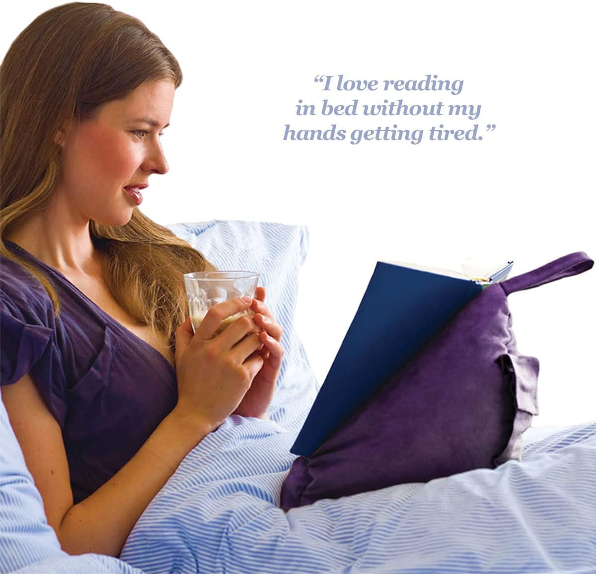 The Book Seat - The Most Comfortable Way to Read, Hands Free! - Earth Brown