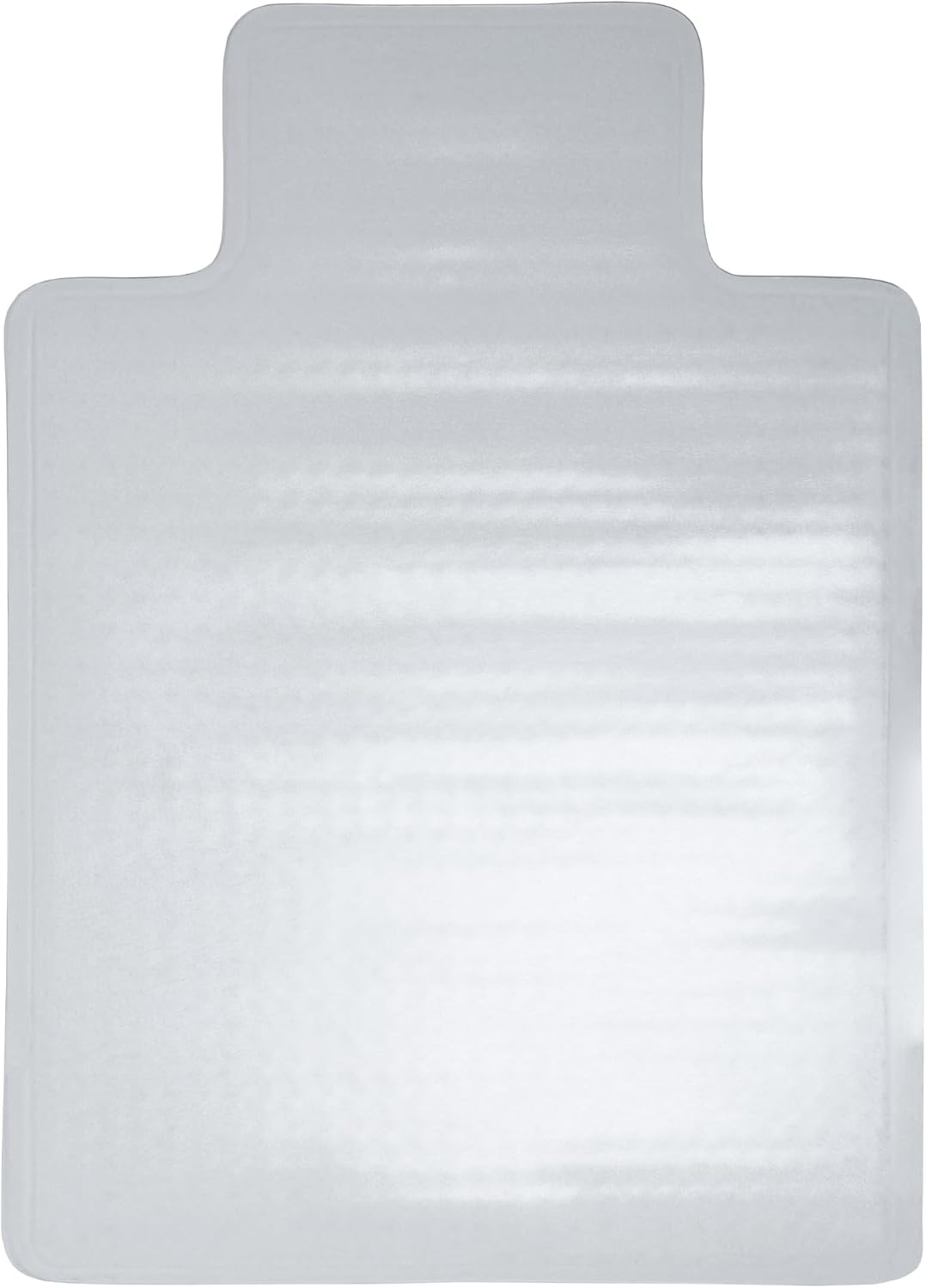 Romig Clear Hardwood Office Chair Mat (36×48″) – Anti-Slip Gripper Surface with Lip, Durable 2.2 mm Desk Chair Floor Protector