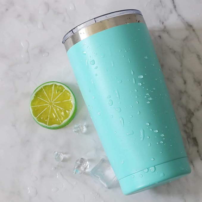 8 Pack 20oz Tumbler Vacuum Insulated Travel Mug