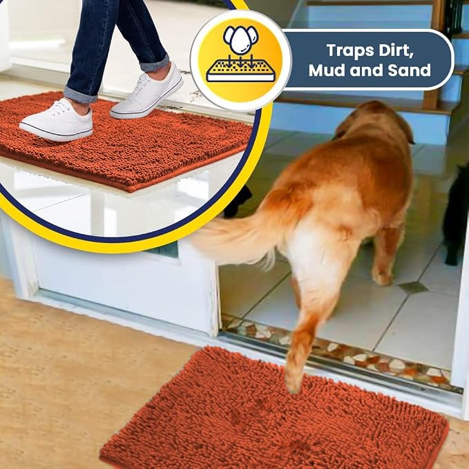 Muddy Mat® | Super Water Absorbent Door Mat Indoor, Microfiber Quick Dry