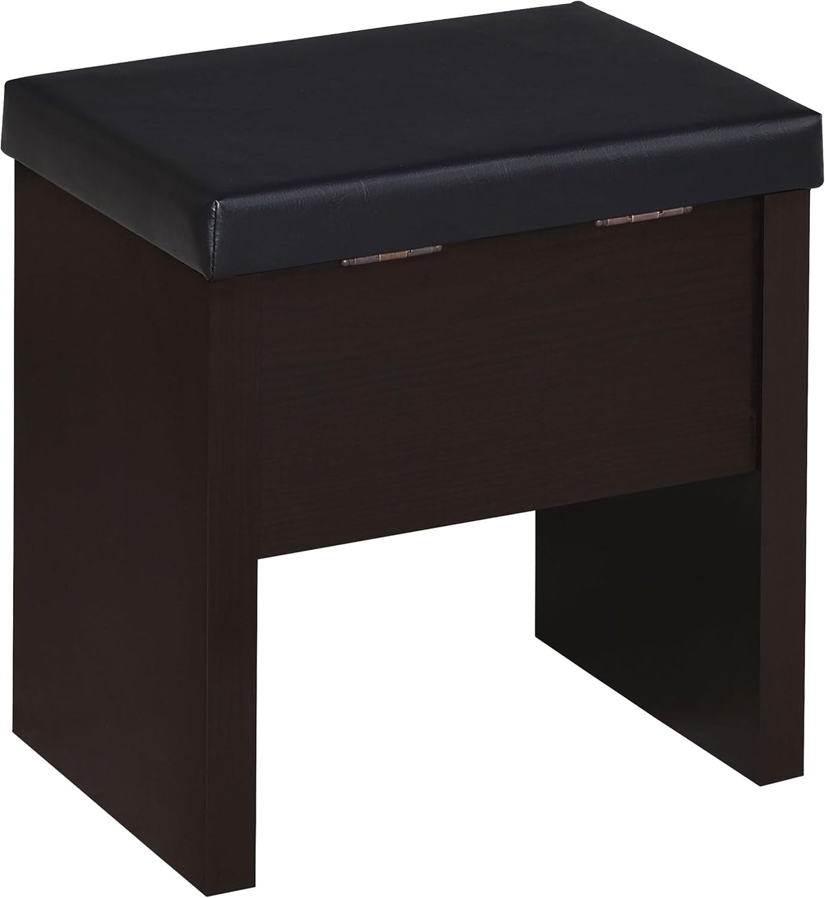Coaster Home Furnishings Harvey Contemporary 3-Piece Vanity Desk Makeup Table Set with Storage Mirror and Vanity Stool Cappuccino 300289