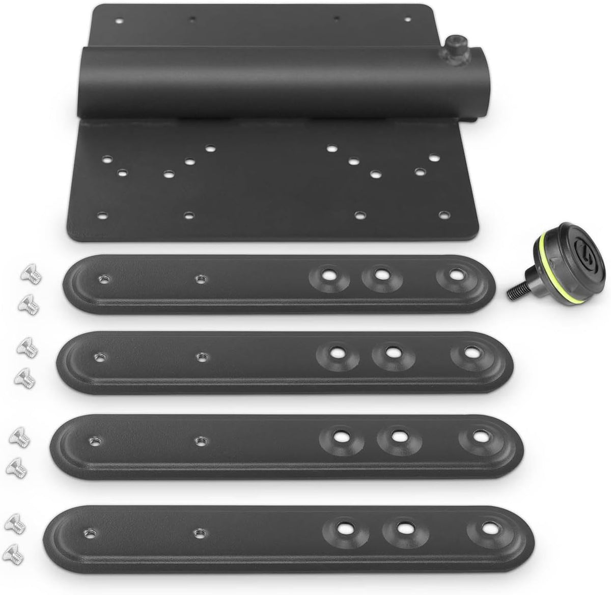 Gravity TV Monitor Mount GSAVESA1 LCD Monitor Mount for 35 mm Speaker Poles VESA Compatible, Black