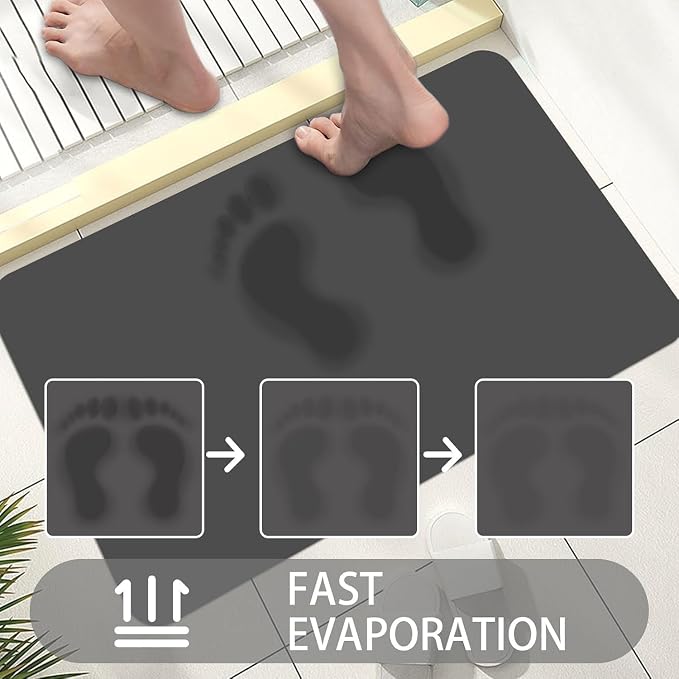 Ultra Thin Door Mat Indoor Entrance, 1/10 in Thin Door Mats