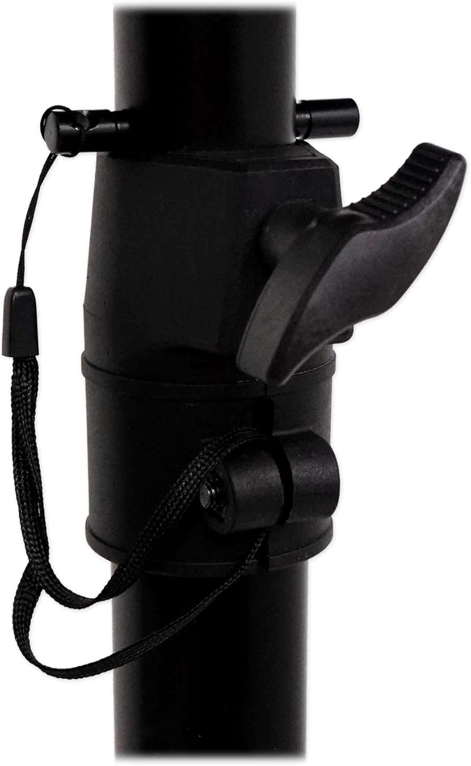 Rockville RVSM1 Black Pair Adjustable Height Studio Monitor Speaker Stands