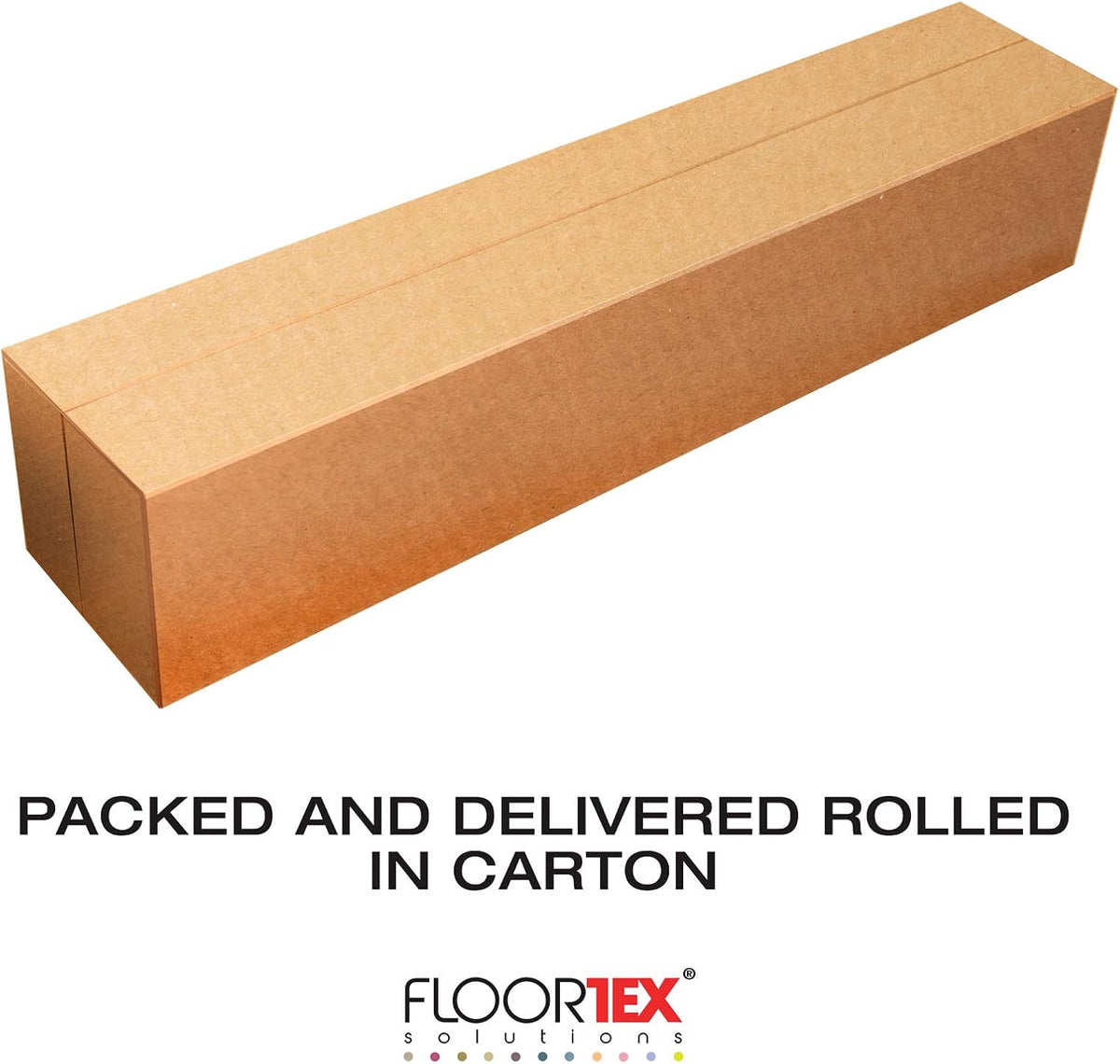 Floortex Poly Rctglr Lipped ChairMat Plush Pile Carpet48X53 (FR1113427LR)