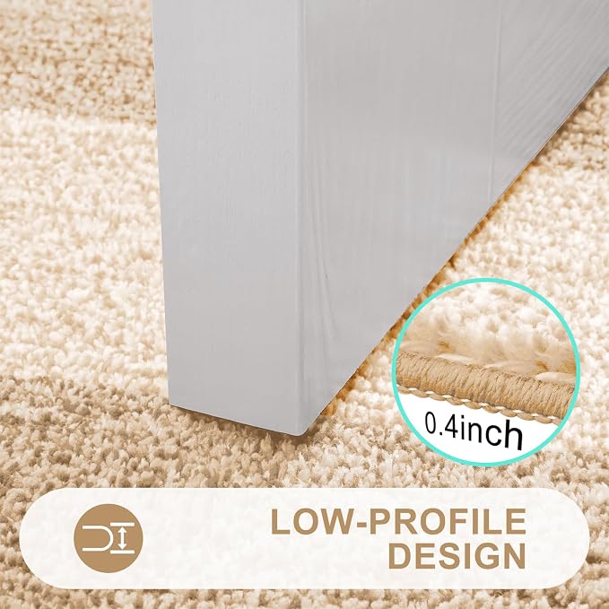 Kitinjoy Indoor Outdoor Door Mat, 59x24 Non-Slip Absorbent Dirt Trapper