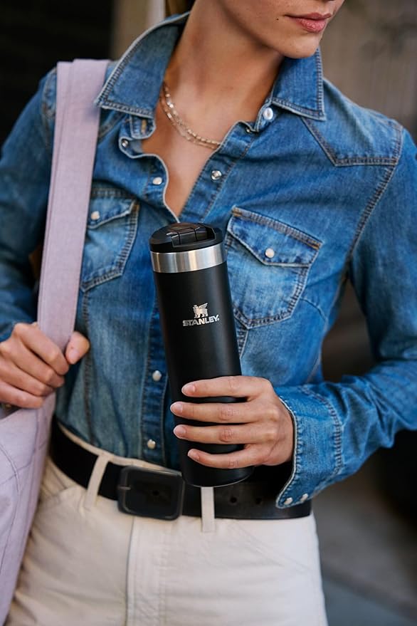 STANLEY Transit FlipTop Mug | Leakproof Coffee Travel Cup | Vacuum Insulated