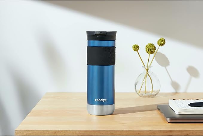 Contigo Byron Vacuum-Insulated Stainless Steel Travel Mug, 20oz