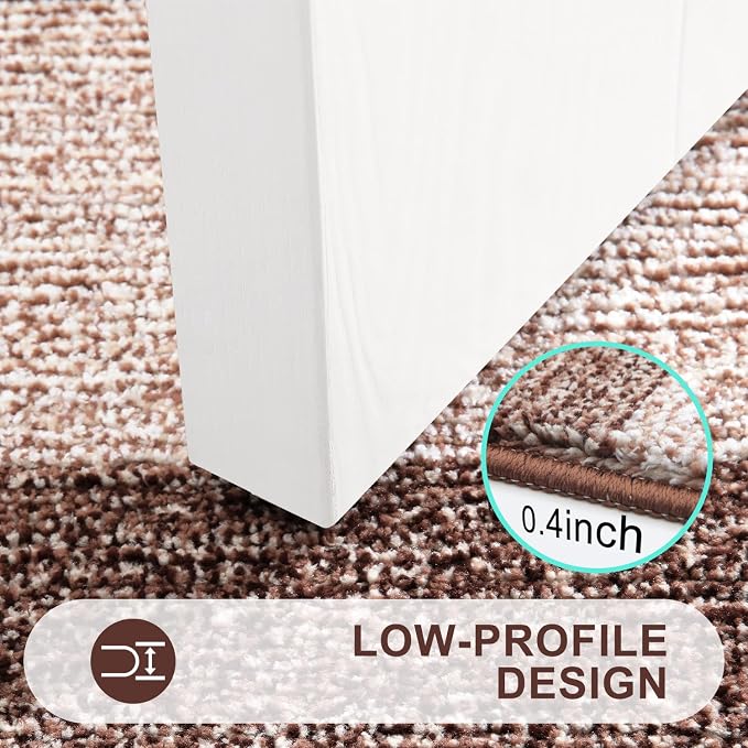 Kitinjoy Indoor Outdoor Door Mat, 59x24 Non-Slip Absorbent Dirt Trapper