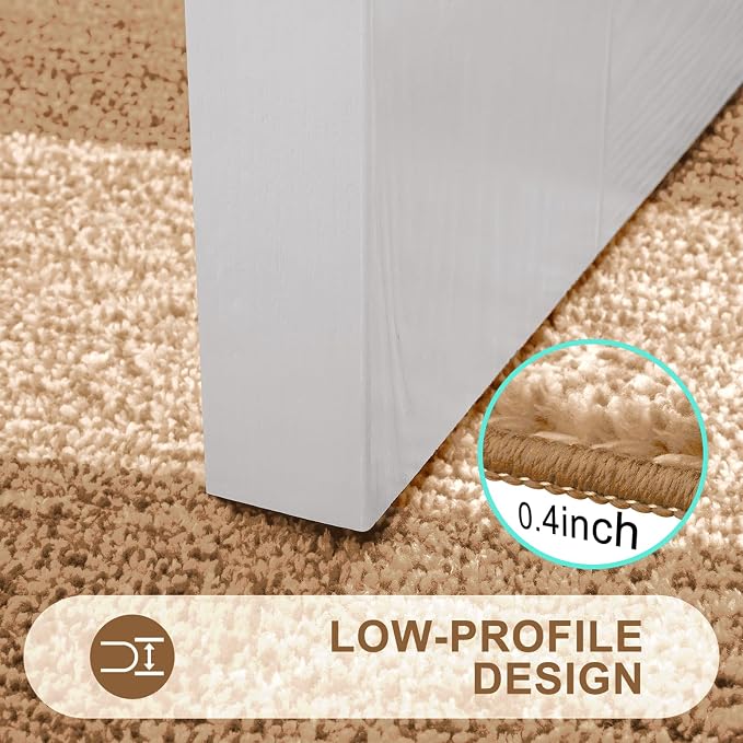 Kitinjoy Indoor Outdoor Door Mat, 32x20 Non-Slip Absorbent Dirt Trapper