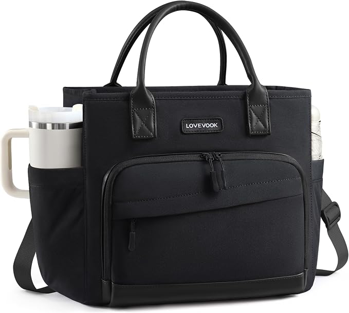 LOVEVOOK Lunch Box for Women, Adult Lunch Bag for Work