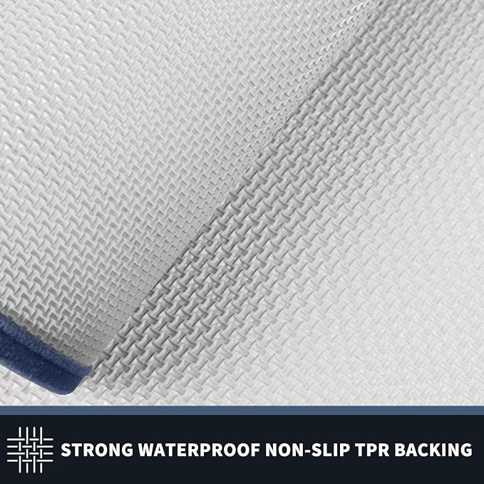 PURRUGS Dirt Trapping Door Mat 34" x 60", Non-Slip Machine Washable Entryway Rug