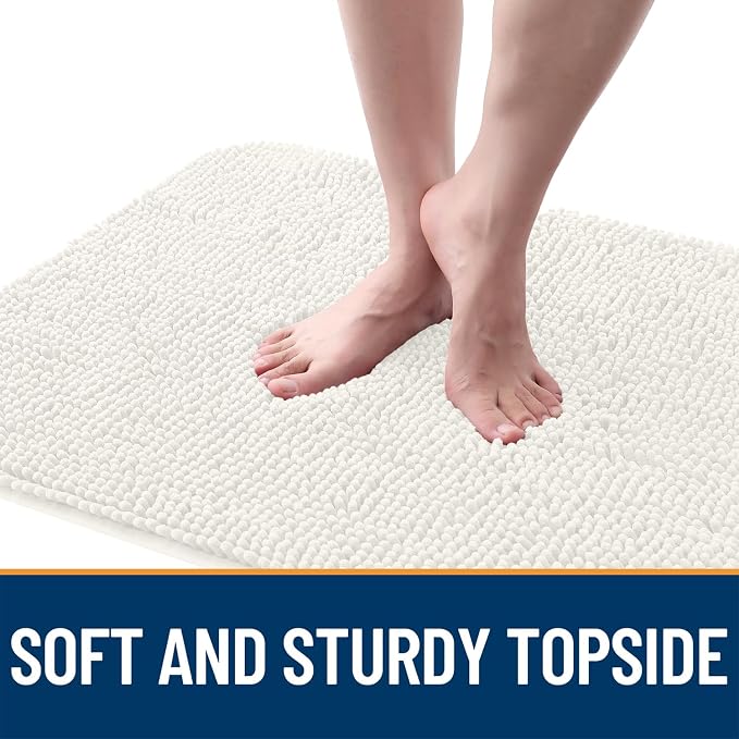 OLANLY Dog Door Mat for Muddy Paws 40x32, Absorbs Moisture and Dirt, Absorbent