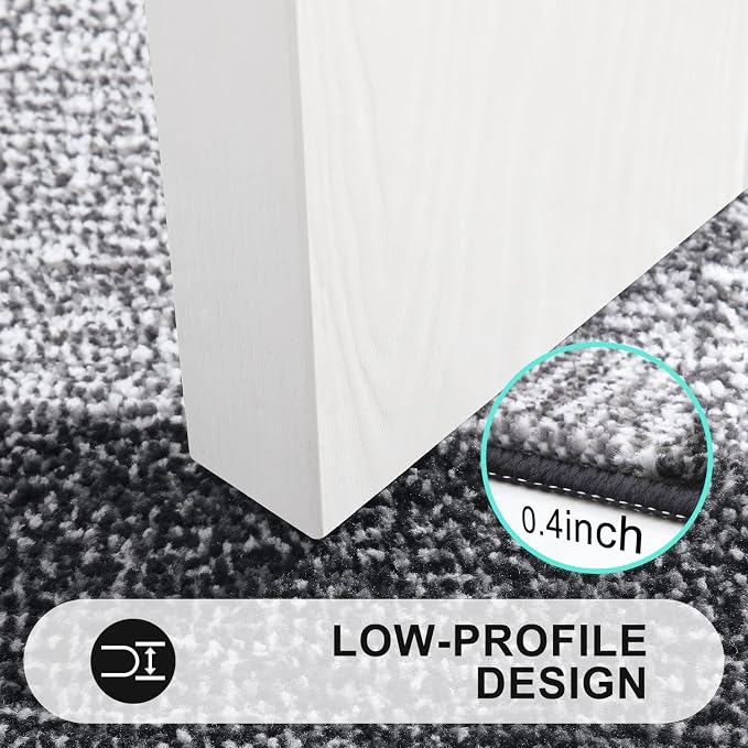 Kitinjoy Indoor Outdoor Door Mat, 32x20 Non-Slip Absorbent Dirt Trapper