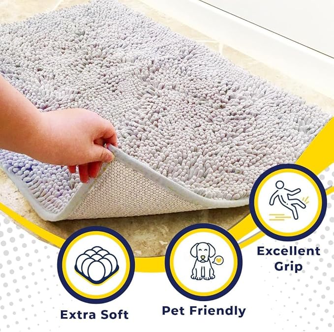 Muddy Mat® | Super Water Absorbent Door Mat Indoor, Microfiber Quick Dry