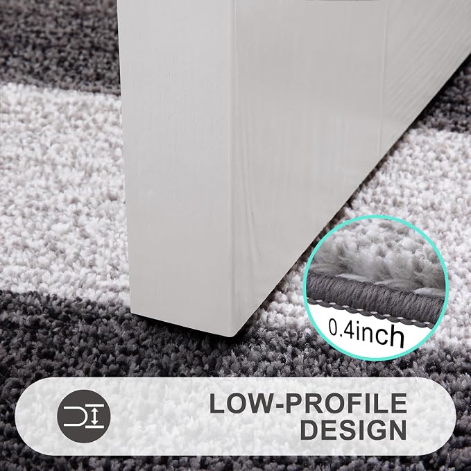 Kitinjoy Indoor Outdoor Door Mat, 59x20 Non-Slip Absorbent Dirt Trapper