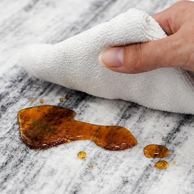 4x5 Area Rugs for Entryway Washable: Easy-to-Clean Rug for Office Kitchen