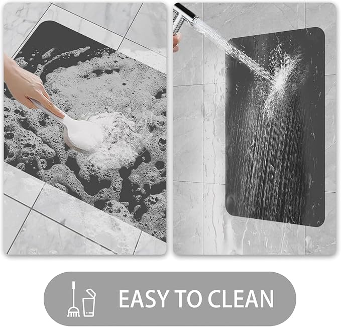 Ultra Thin Door Mat Indoor Entrance, 1/10 in Thin Door Mats
