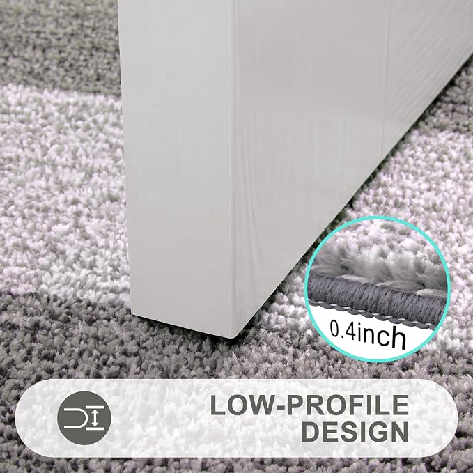 Kitinjoy Indoor Outdoor Door Mat, 34x21 Non-Slip Absorbent Dirt Trapper