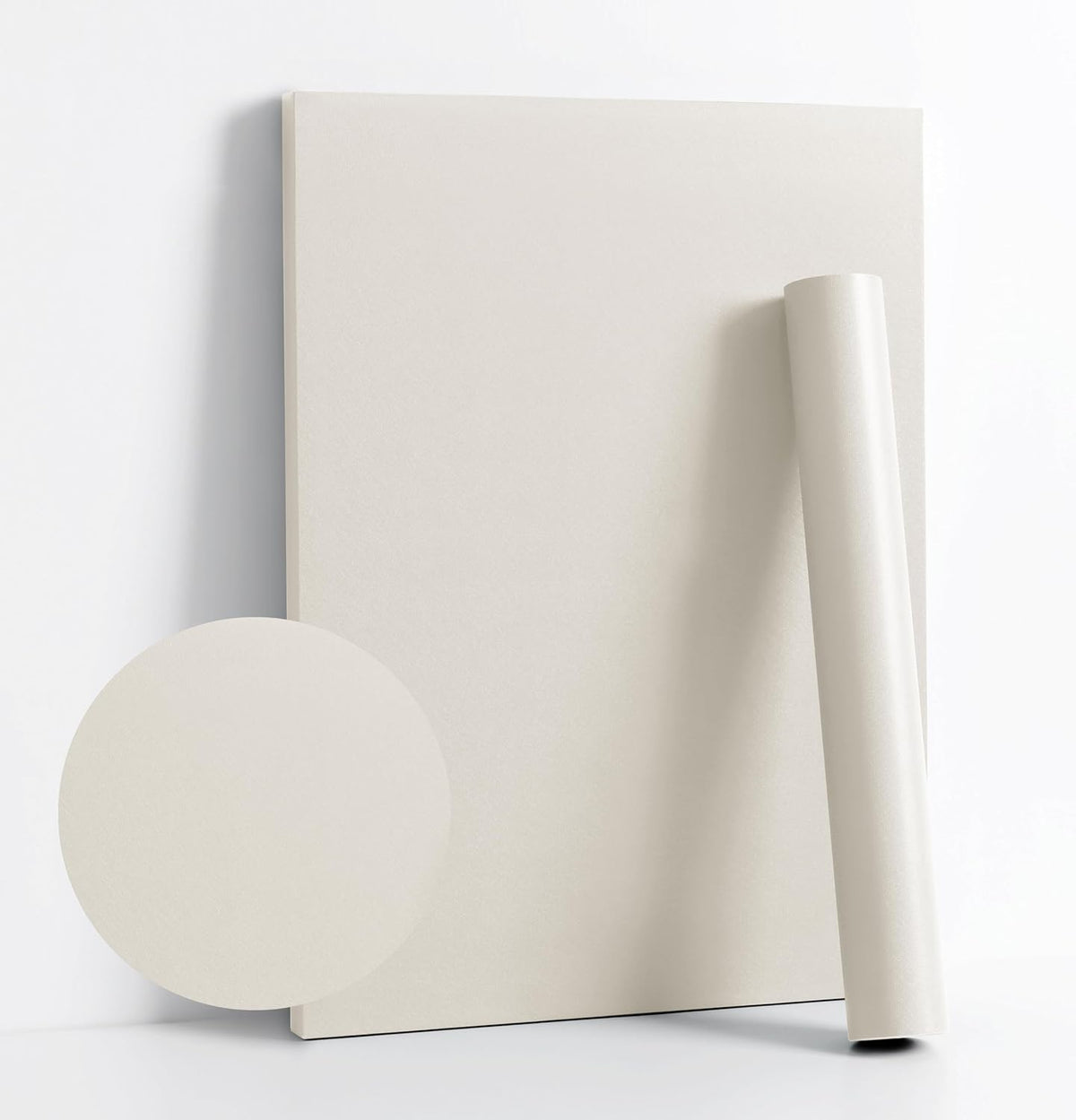 Dimoon 394''x17.7'' White Peel and Stick Wallpaper Contact Paper Modern Self Adhesive Wall Paper Removable Renter Friendly Textured Solid Color Shelf Cabinet Vinyl Roll (394''x17.7'',Off-White)