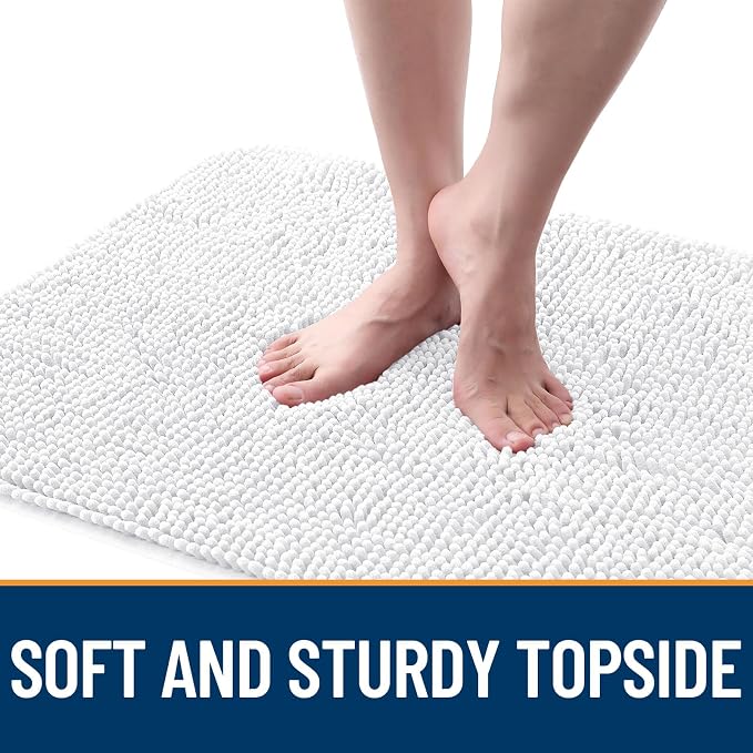 OLANLY Dog Door Mat for Muddy Paws 24x16, Absorbs Moisture and Dirt, Absorbent