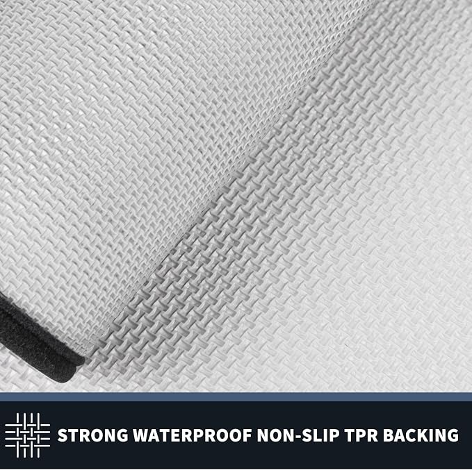 PURRUGS Dirt Trapping Door Mat 20" x 32", Non-Slip Machine Washable Entryway Rug