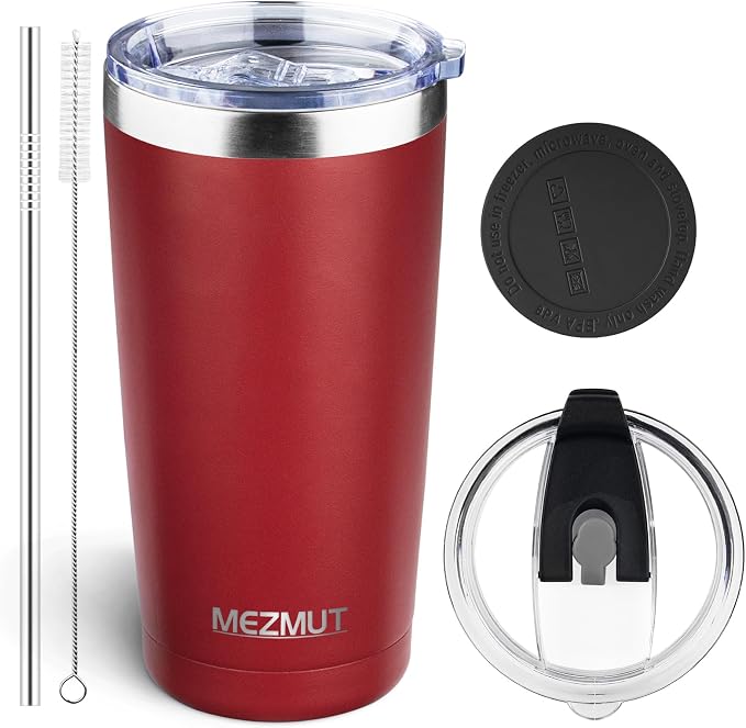 MEZMUT 20oz Insulated Tumbler Cup Travel Coffee Mug