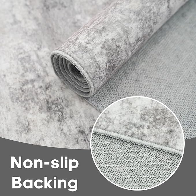 2'6x12 Extra Long Runner Rug : Washable Non-Slip Carpet