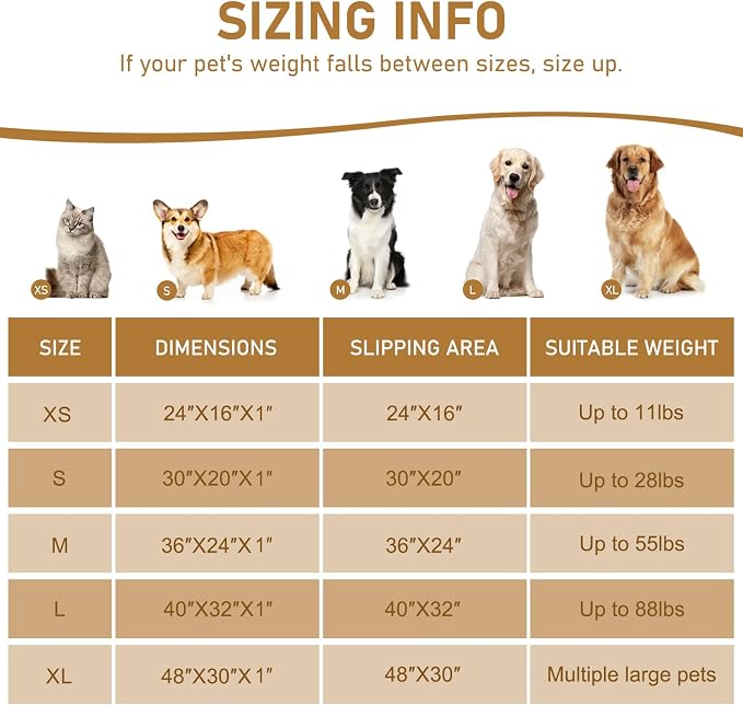Smiry Dog Door Mat for Muddy Paws 70x32, Absorbent Dirt Trapper, Non-Slip